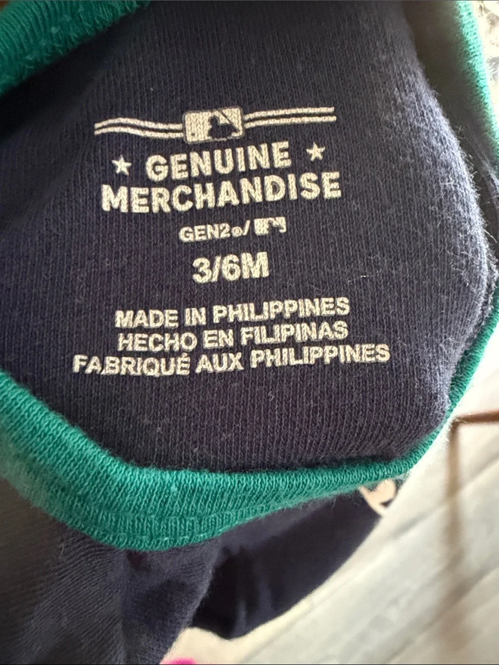 Seattle Mariners onesie